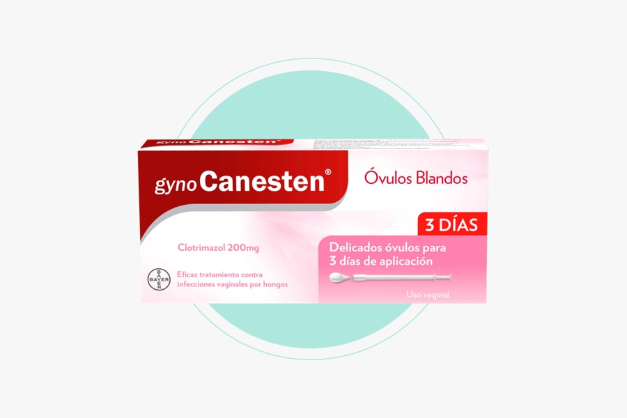 gynoCanesten® Óvulos vaginales Tratamiento de 3 días Óvulos vaginales x 200 mg